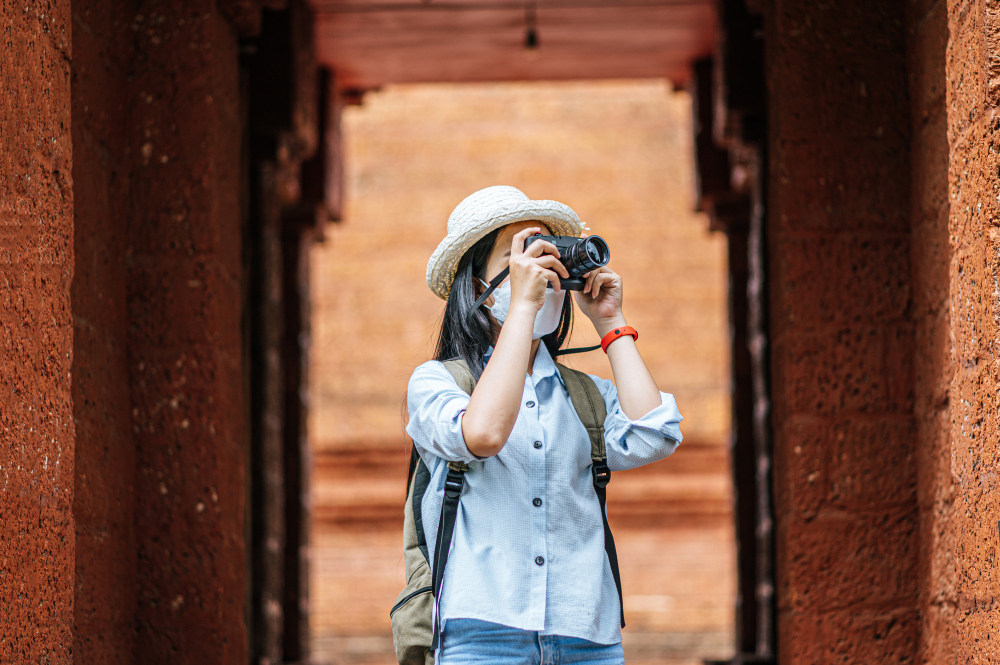  a tourist in India